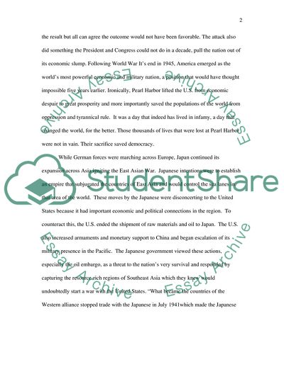 The Importance of Pearl Harbor