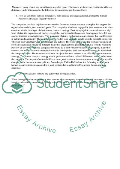 The Comparative Business Culture