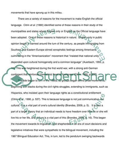 National Identity and Language Rights