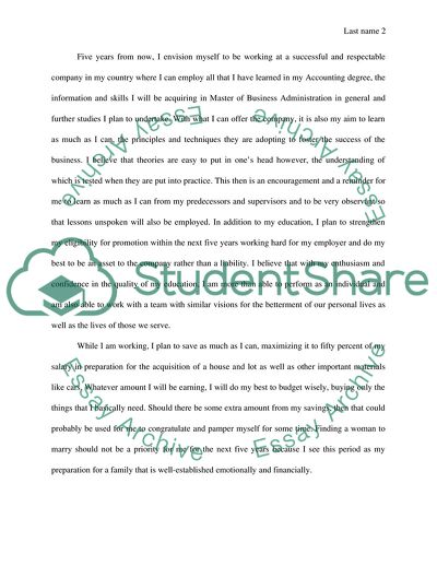 Mapping Professional and Financial Goals