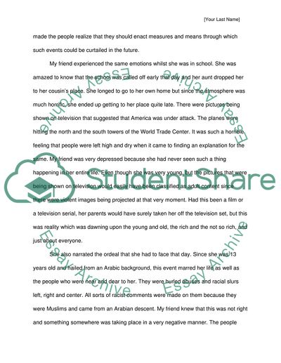 Analysis of the 9/11 Event