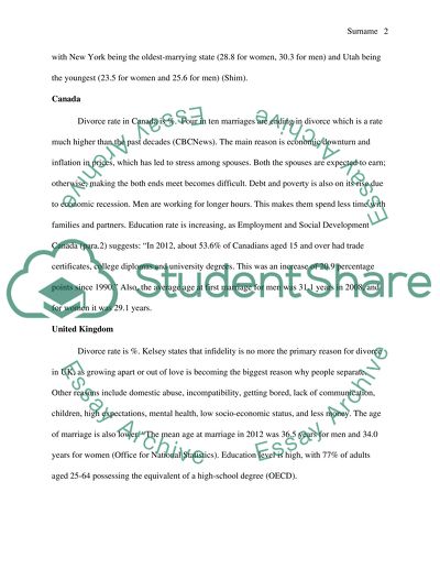 Divorce as One of the Main Social Problems of Every Country