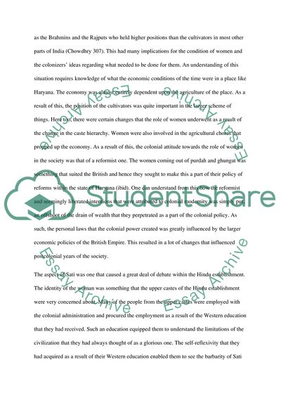 The Womens Question in Nineteenth Century India