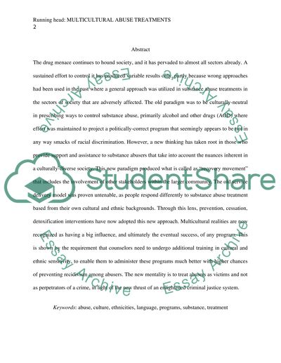 Substance Abuse Treatment Inside Corrections