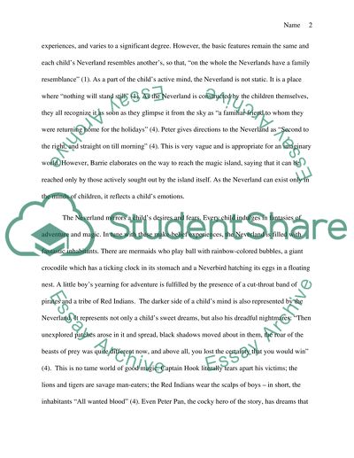 Childrens Novel Peter Pan