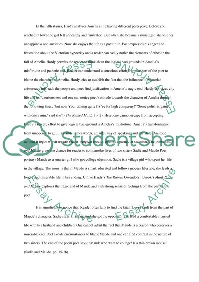 Poem the Ruined Maid by Thomas Hardy