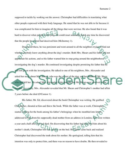 Curious Incident of the Dog in Nighttime