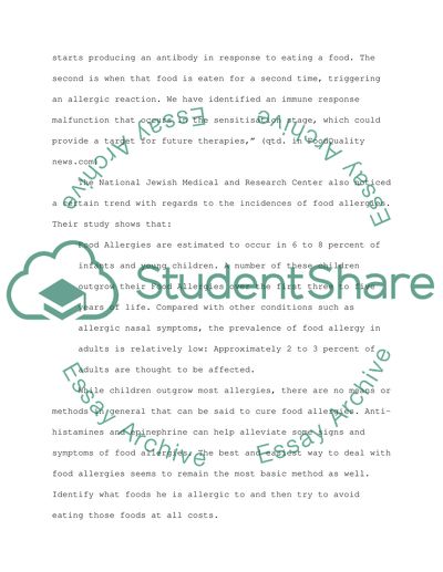 Food Allergies and Genetics