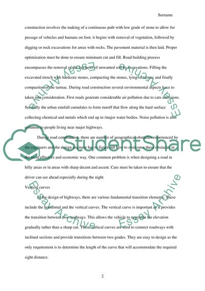 Vertical Crest Equations