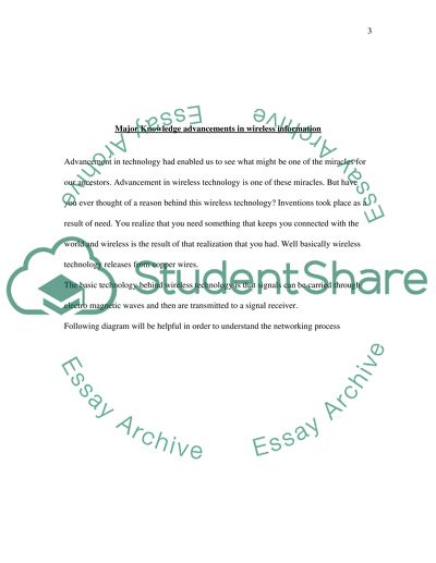 Major Knowledge Advancements in Wireless Information