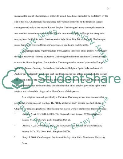 Charlemagnes Quest to restore the Roman Empire