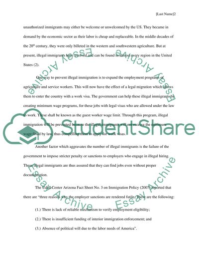 How to Prevent Illegal Immigration