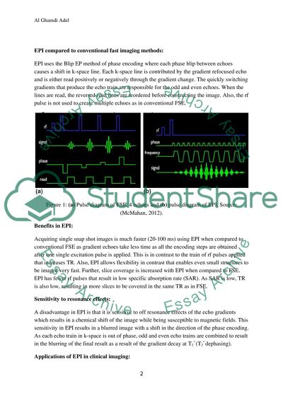 BLIP Echo Planar Imaging Method