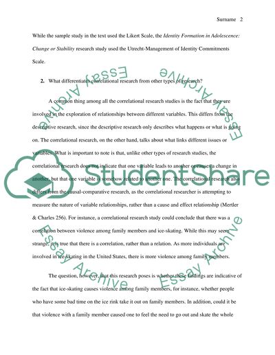 Educational Research. Correlational Research From Other Types Of Research