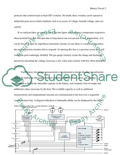 Use of batteries as power sources