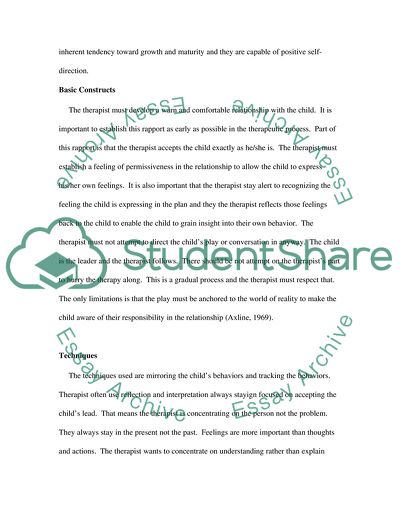 Centered Play Therapy