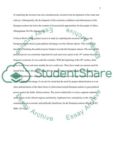 Political Power in Africa