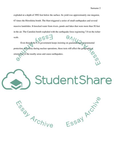 Atomic Journey: Welcome to Ground Zero Film