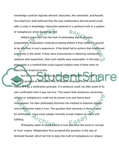 The problems of philosophy