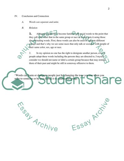 Intended meaning in words