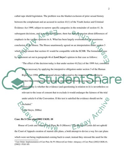 The Human Rights Act and life sentence prisoners