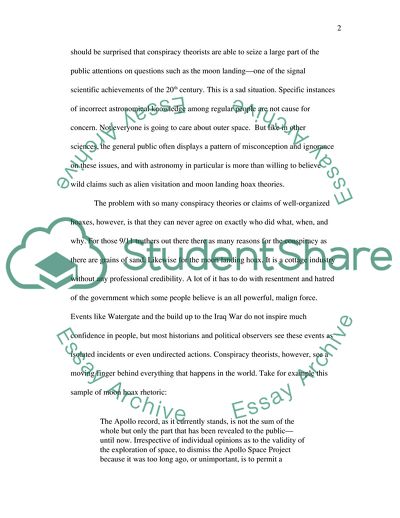 Was the Apollo Moon Landing a Conspiracy Hoax