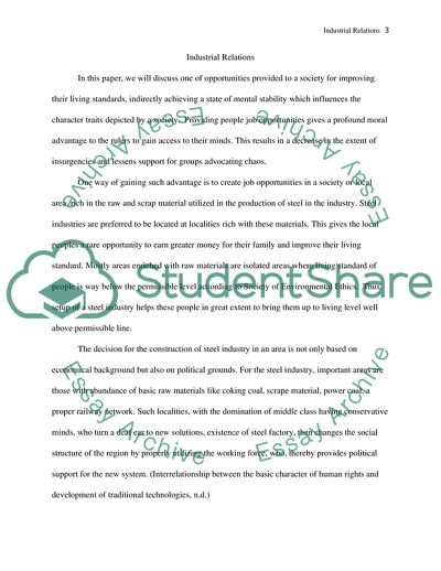 Industrial Relations