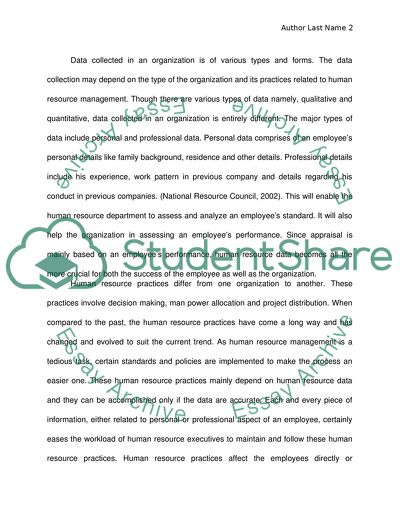 Human Resource Management