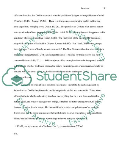 Classic Theology vs. The Contemporary