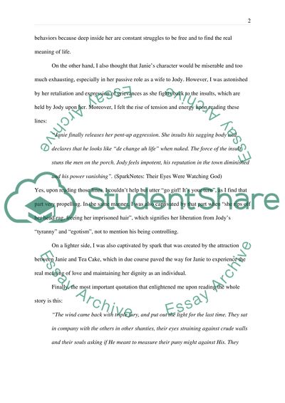 Their Eyes Were Watching God by Zora Neal Hurston