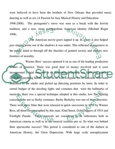 The Musicals History