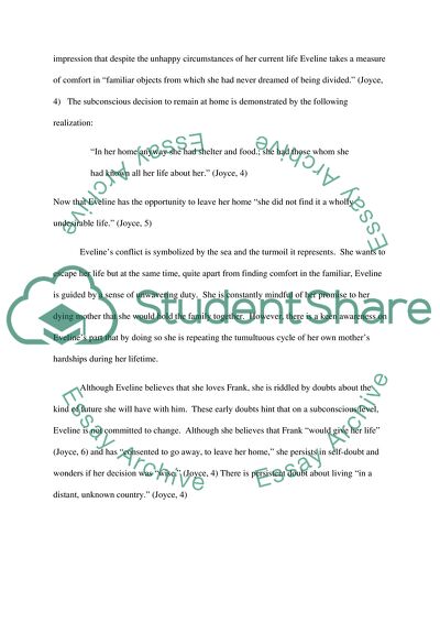 James Joyces Eveline