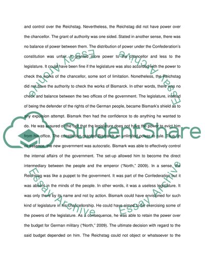 The German State from 1867 to 1871