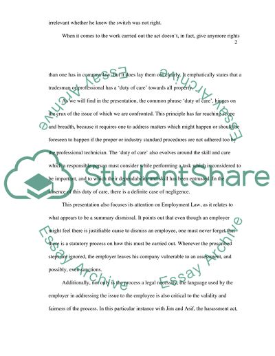 The supply of goods act