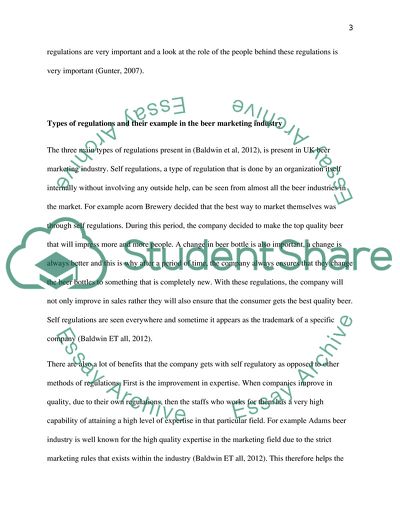 The Role of Regulators in Providing Regulations for Effective Alcohol Marketing Across United Kingdom