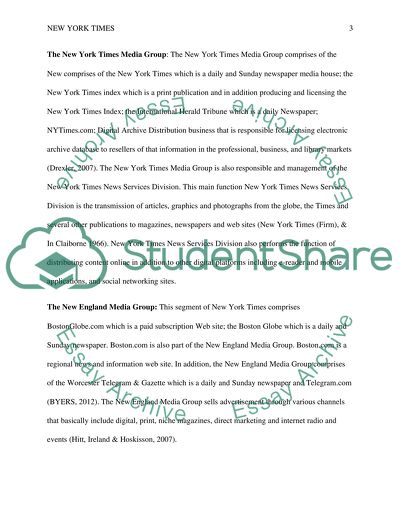 The New York Times Company Profile