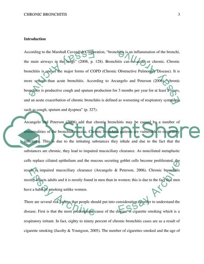 Different Types of Chronic Bronchitis