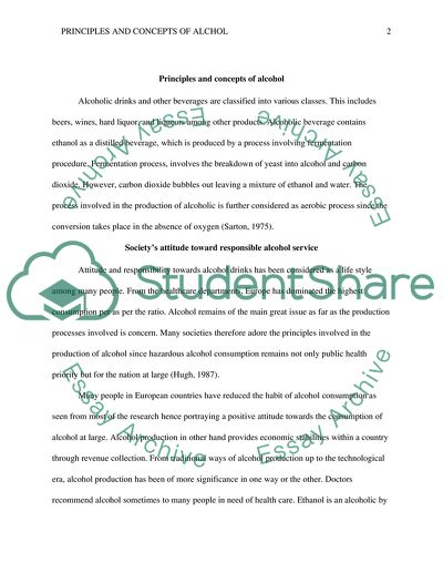 Societys Attitude toward Responsible Alcohol Service