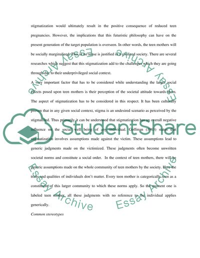 Teenage Mothers All across the Globe