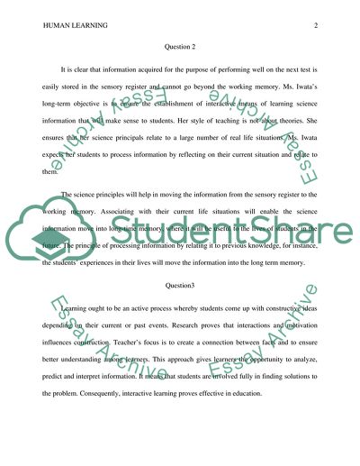 The Faster Flow of New Information in Order to Ensure Proper Learning