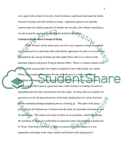 Arguments for and against Euthanasia