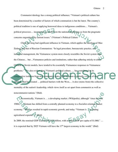 Potential World Markets