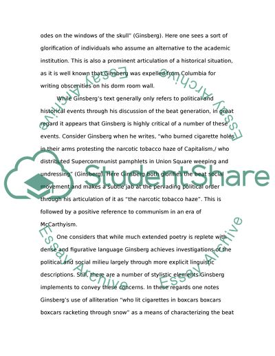 Allen Ginsbergs Howl