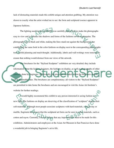 Stylized Sculpture Exhibition