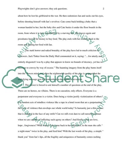 Writing Plays Is an art Form