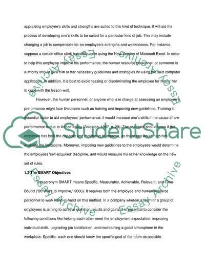 Improving Job Performance is Essential