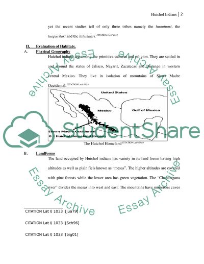 History of Huichol Indians