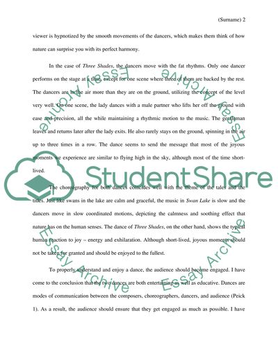 The Swan Lake Act IV Paris Ballet and Three Shades - La Bayadere