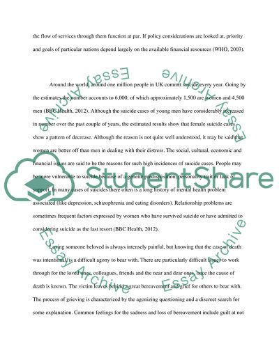 Social Work: Working with Mental Health