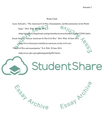 American Civil War Issues